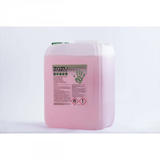 Zazu kézfertőtlenítő gél 5 liter